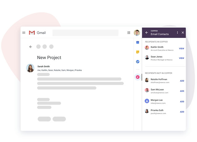 An illustration of Google Gmail user interface